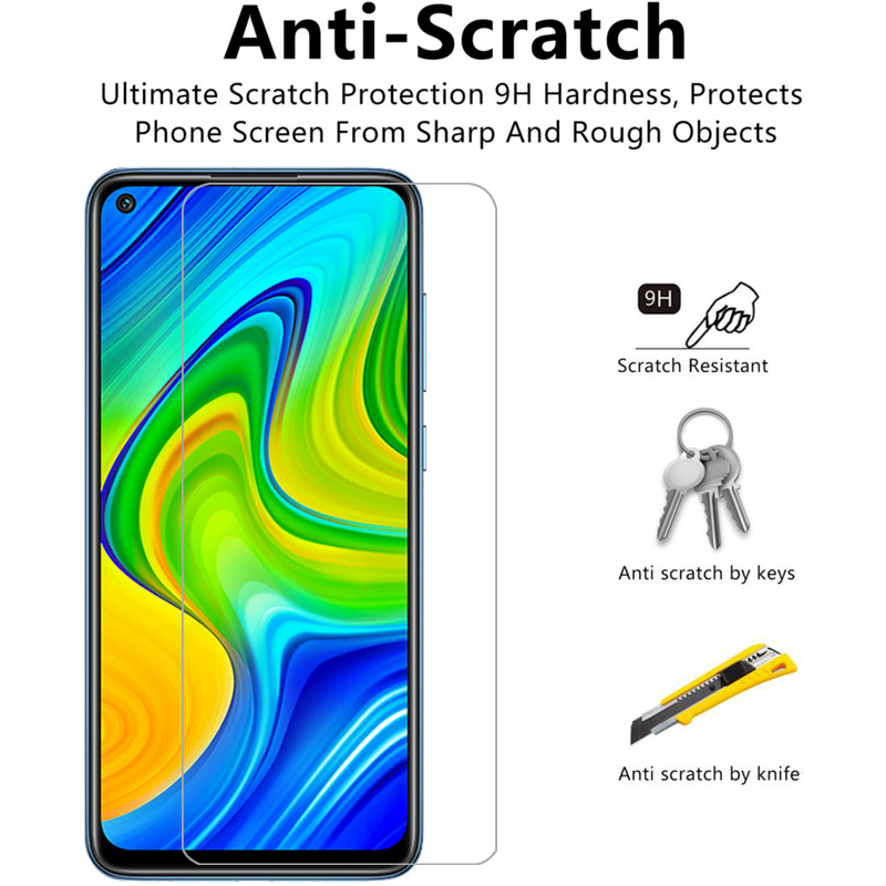 Bakeey-HD-Clear-9H-Anti-explosion-Tempered-Glass-Screen-Protector-for-Xiaomi-Redmi-Note-9-Non-origin-1691275-6